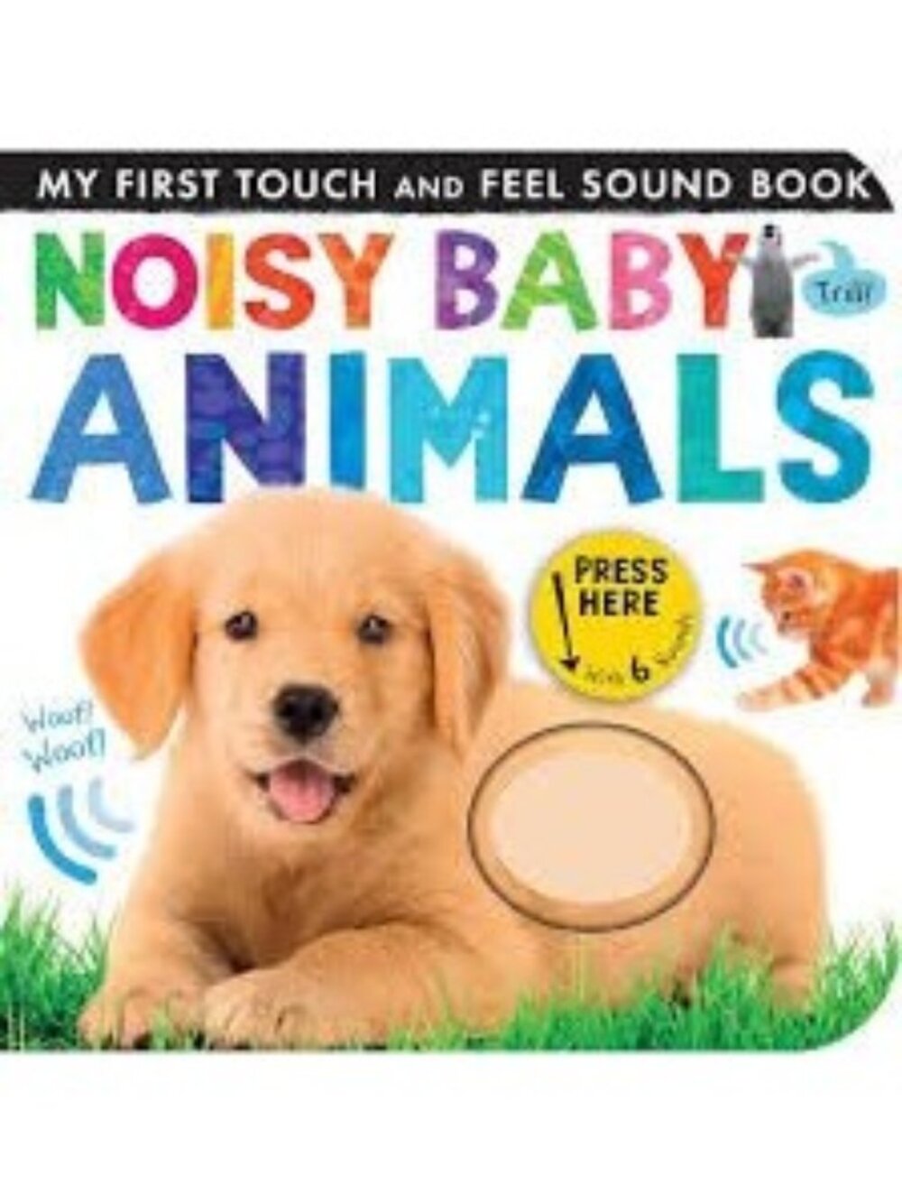 Noisy Baby Animals by Patricia Hegarty [Sound Book With Textures]